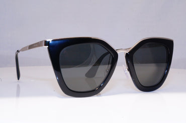 PRADA Womens Polarized Designer Sunglasses Black Butterfly SPR 53S 1AB-6R2 17993