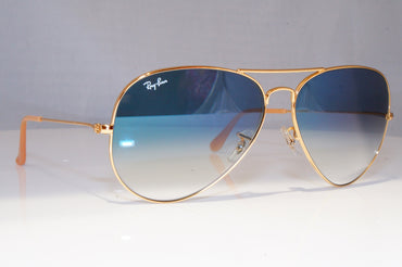 RAY-BAN Mens Designer Sunglasses Gold Pilot AVIATOR 62mm RB 3025 001/3F 21144