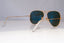 RAY-BAN Mens Polarized Mirror Sunglasses Pilot AVIATOR BLUE RB 3025 112/4L 21143