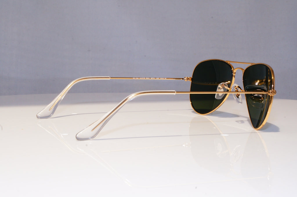 RAY-BAN Mens Designer Sunglasses Gold Pilot 52mm RB 3044 L0207 18340