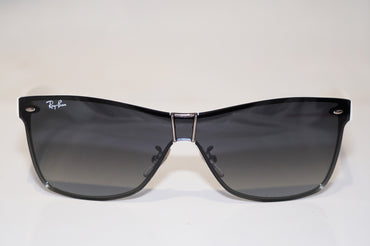 RAY-BAN Mens Designer Sunglasses White Shield RB 3384 003/8G 16958