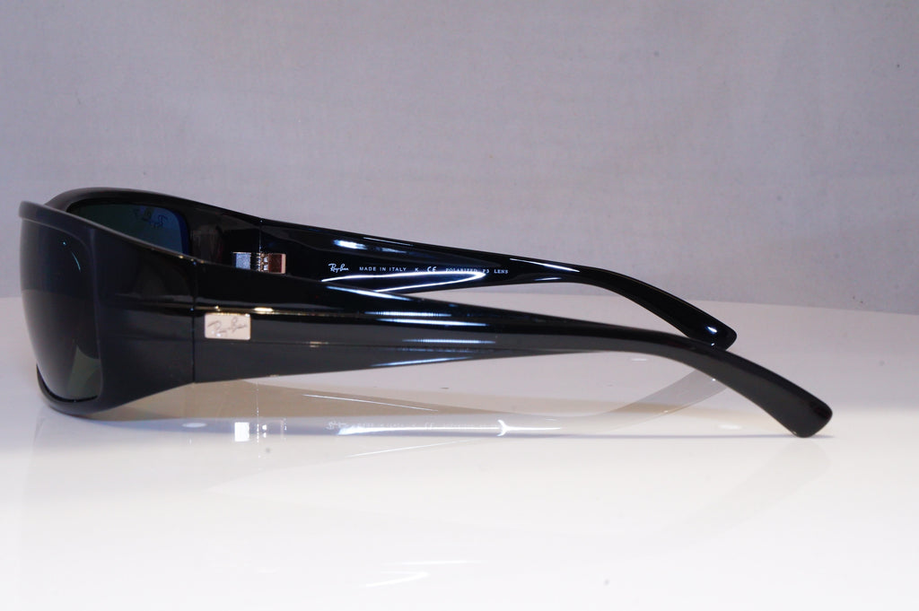 RAY-BAN Mens Polarized Designer Sunglasses Black Rectangle RB 4057 W3348 21140