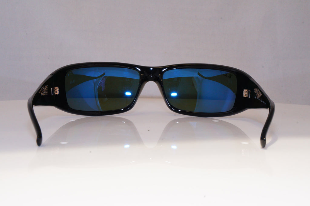 RAY-BAN Mens Polarized Designer Sunglasses Black Rectangle RB 4057 W3348 21140