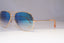 RAY-BAN Mens Womens Sunglasses Gold Pilot AVIATOR BLUE RB 3025 001/3F 20038