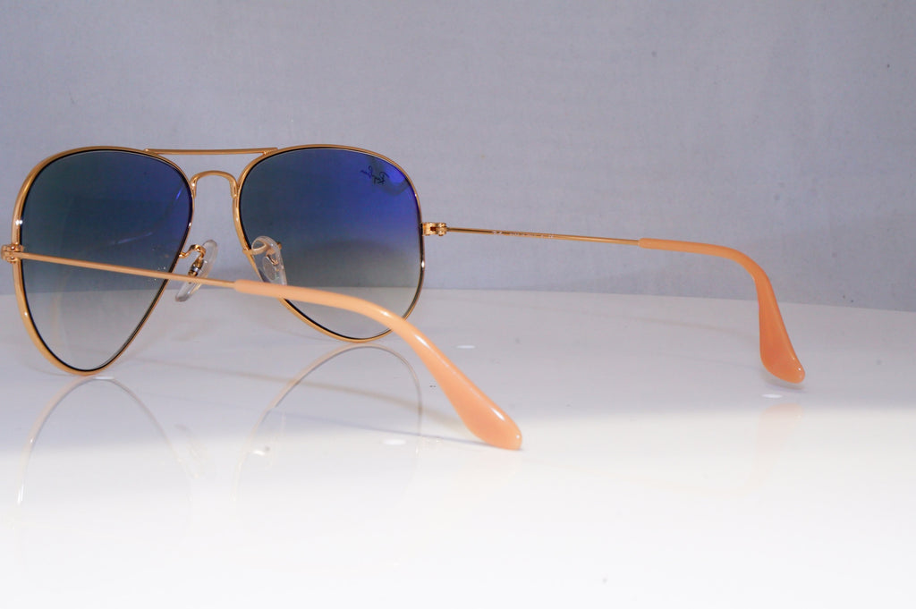 RAY-BAN Mens Womens Sunglasses Gold Pilot AVIATOR BLUE RB 3025 001/3F 20038