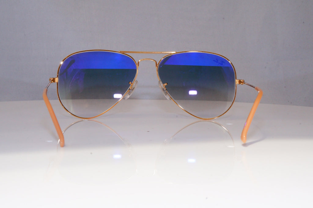 RAY-BAN Mens Womens Sunglasses Gold Pilot AVIATOR BLUE RB 3025 001/3F 20038