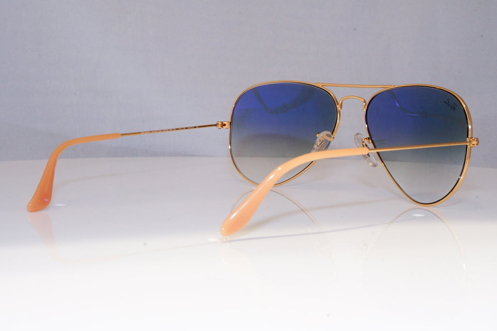 RAY-BAN Mens Womens Sunglasses Gold Pilot AVIATOR BLUE RB 3025 001/3F 20038
