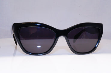 PRADA Womens Designer Sunglasses Black Cat Eye SPR 02Q 1AB-0A7 18015