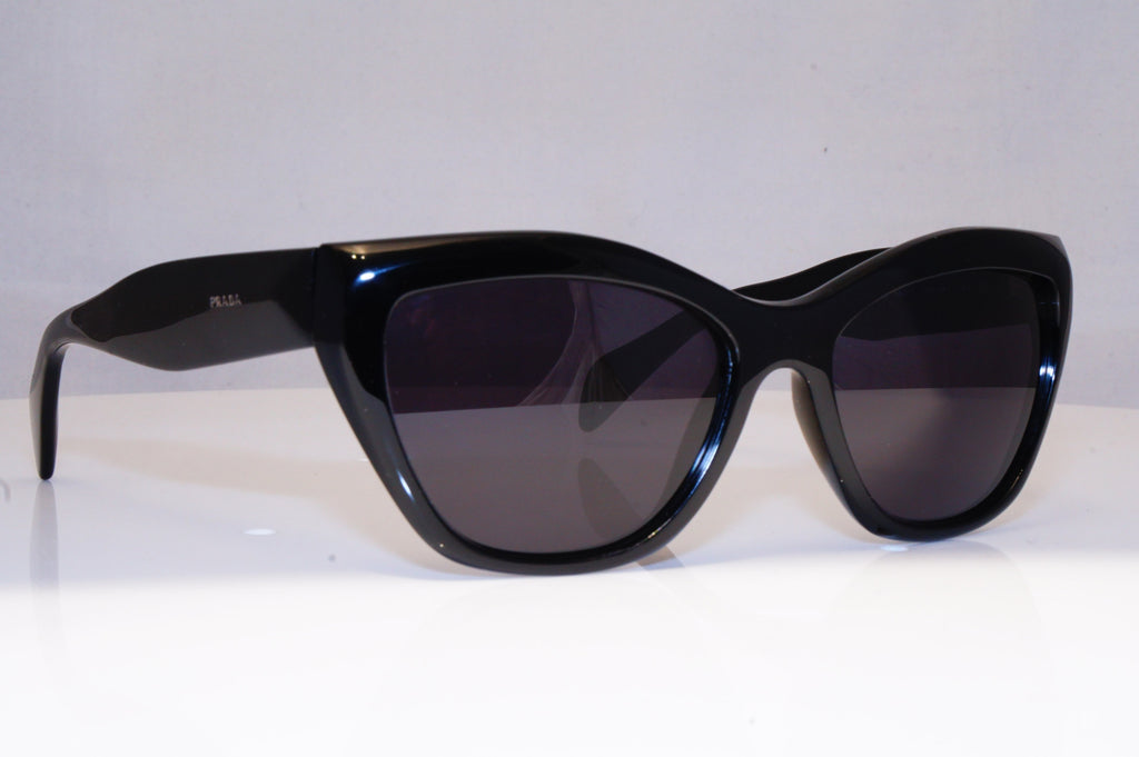 PRADA Womens Designer Sunglasses Black Cat Eye SPR 02Q 1AB-0A7 18015