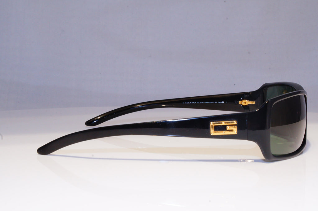 GUCCI Mens Vintage 1990 Designer Sunglasses Black Rectangle GG 2515 GM4 20104