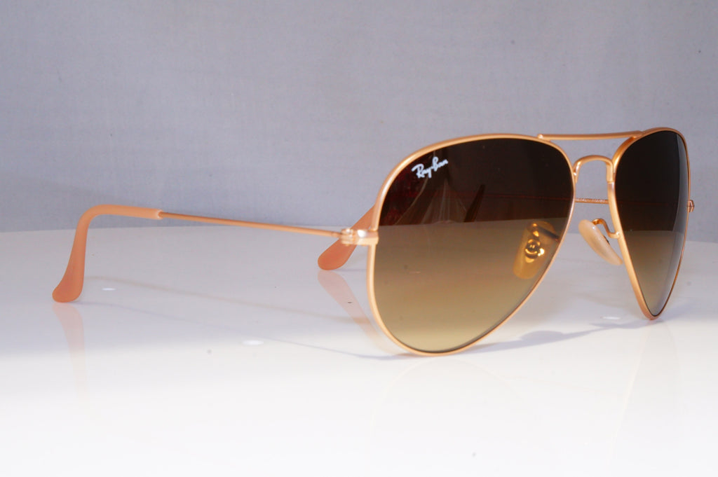 RAY-BAN Mens Womens Unisex Sunglasses Gold Pilot AVIATOR RB 3025 112/85 21136