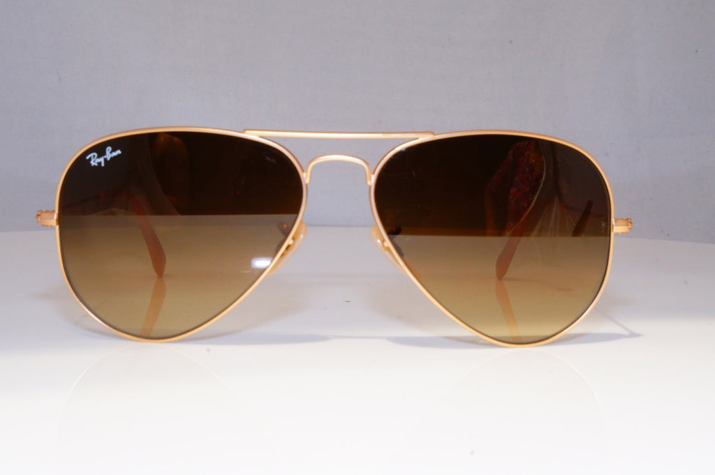RAY-BAN Mens Womens Unisex Sunglasses Gold Pilot AVIATOR RB 3025 112/85 21136