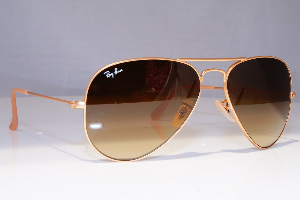 RAY-BAN Mens Womens Unisex Sunglasses Gold Pilot AVIATOR RB 3025 112/85 21136
