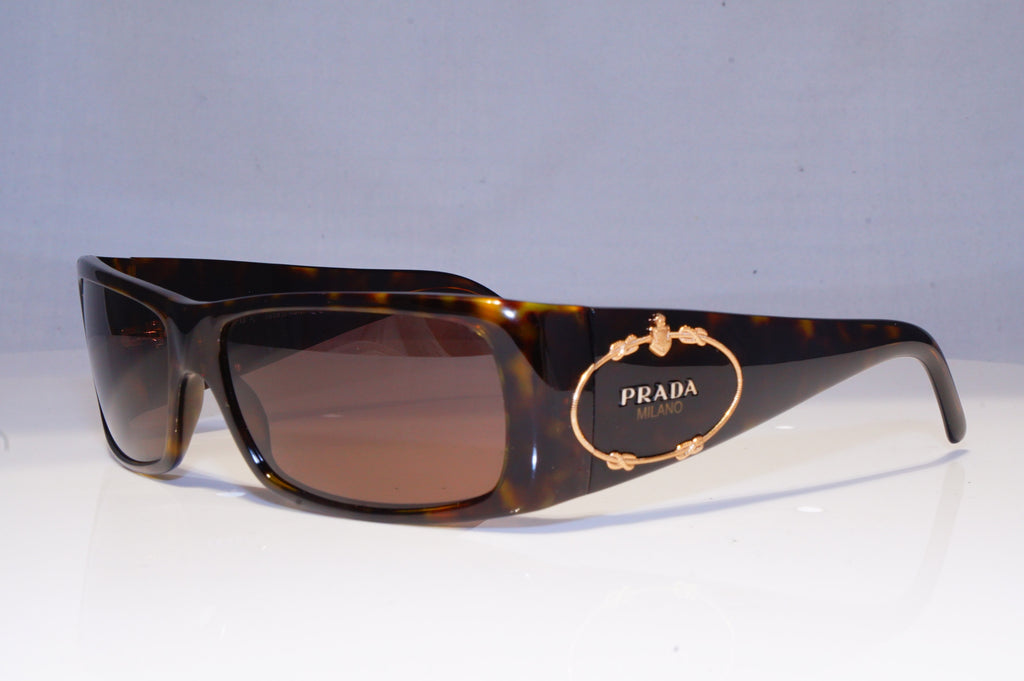 PRADA Womens Designer Sunglasses Brown Rectangle SPR 10H 2AU-2P1 20096