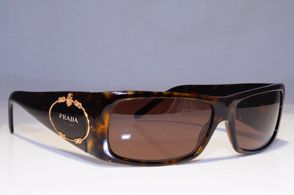 PRADA Womens Designer Sunglasses Brown Rectangle SPR 10H 2AU-2P1 20096