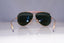 RAY-BAN Mens Boxed Designer Sunglasses Gold Pilot SHOOTER NEW RB 3138 001 20269