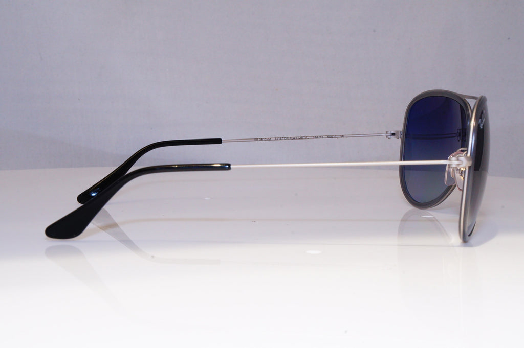 RAY-BAN Mens Polarized Sunglasses Silver Pilot AVIATOR RB 3513 164/T3 21149