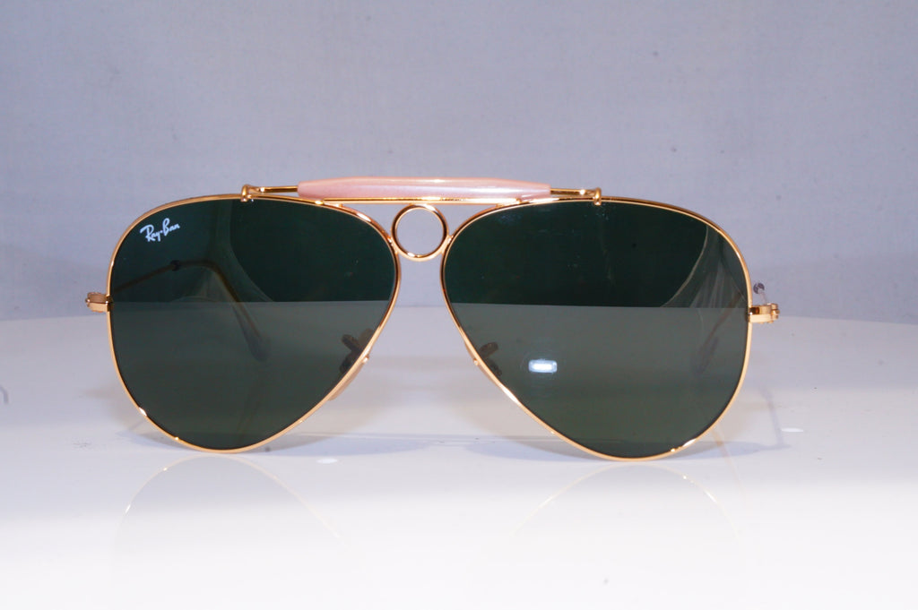 RAY-BAN Mens Boxed Designer Sunglasses Gold Pilot SHOOTER NEW RB 3138 001 20269