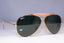 RAY-BAN Mens Boxed Designer Sunglasses Gold Pilot SHOOTER NEW RB 3138 001 20269