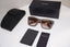 PRADA Womens Boxed Designer Sunglasses Brown Rectangle NEW SPR 25Q TFV-3EO 20268