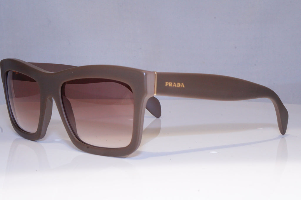 PRADA Womens Boxed Designer Sunglasses Brown Rectangle NEW SPR 25Q TFV-3EO 20268