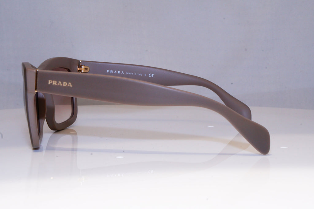 PRADA Womens Boxed Designer Sunglasses Brown Rectangle NEW SPR 25Q TFV-3EO 20268