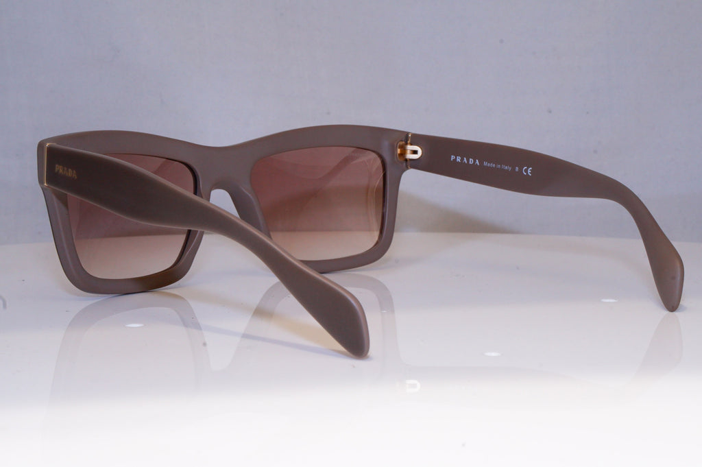 PRADA Womens Boxed Designer Sunglasses Brown Rectangle NEW SPR 25Q TFV-3EO 20268