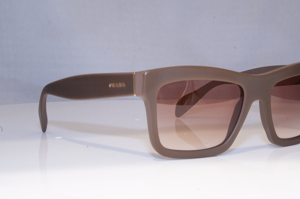 PRADA Womens Boxed Designer Sunglasses Brown Rectangle NEW SPR 25Q TFV-3EO 20268