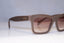 PRADA Womens Boxed Designer Sunglasses Brown Rectangle NEW SPR 25Q TFV-3EO 20268