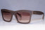 PRADA Womens Boxed Designer Sunglasses Brown Rectangle NEW SPR 25Q TFV-3EO 20268