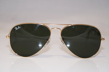 RAY-BAN Mens Designer Sunglasses Gold Aviator RB 3025 L0205 16908