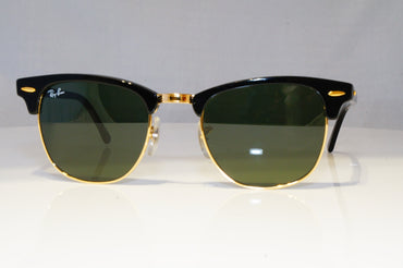 RAY-BAN Mens Designer Sunglasses Black Clubmaster RB 3016 W0365 21175