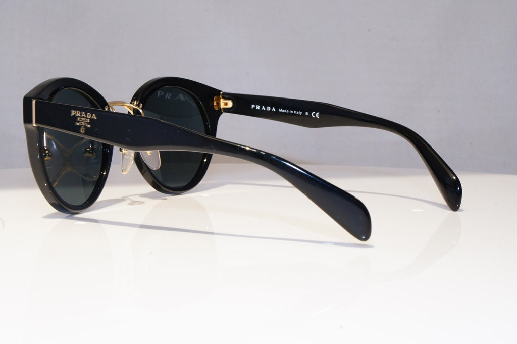 PRADA Womens Designer Sunglasses Black Round SPR 05T 1AB-1A1 18208