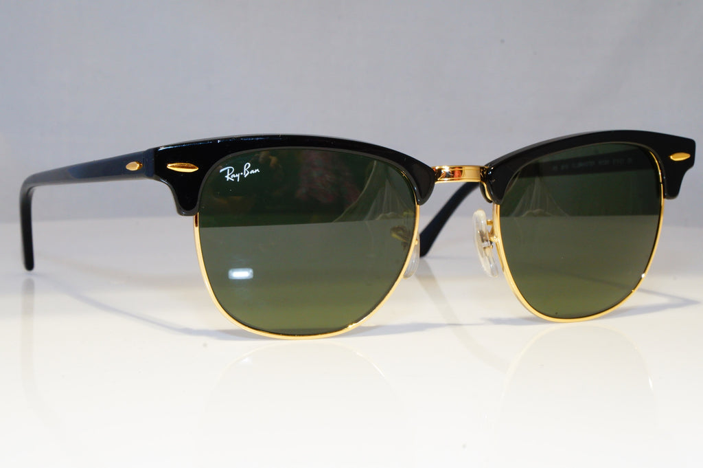 RAY-BAN Mens Designer Sunglasses Black Clubmaster RB 3016 W0365 21175