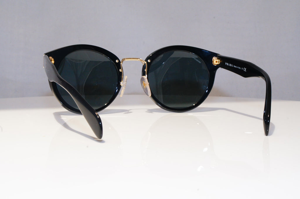 PRADA Womens Designer Sunglasses Black Round SPR 05T 1AB-1A1 18208
