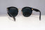 PRADA Womens Designer Sunglasses Black Round SPR 05T 1AB-1A1 18208