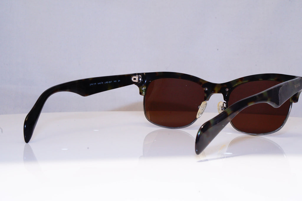 PRADA Mens Designer Sunglasses Brown Clubmaster SPR 11P LAB-0A7 18004