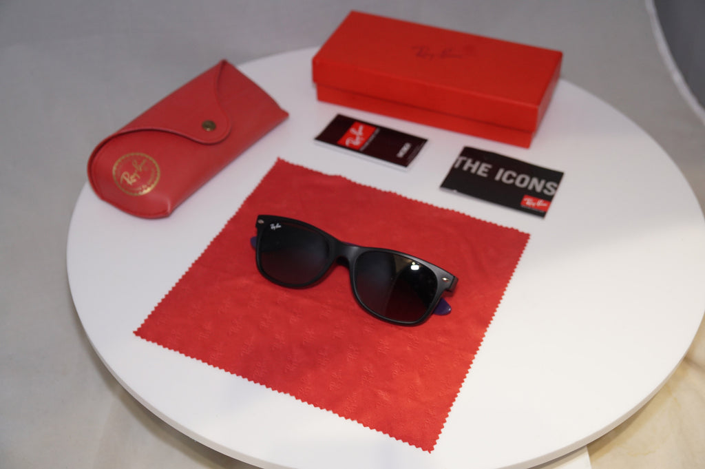 RAY-BAN Mens Boxed Designer Sunglasses Black NEW WAYFARER RB 2132 6183/71 20092