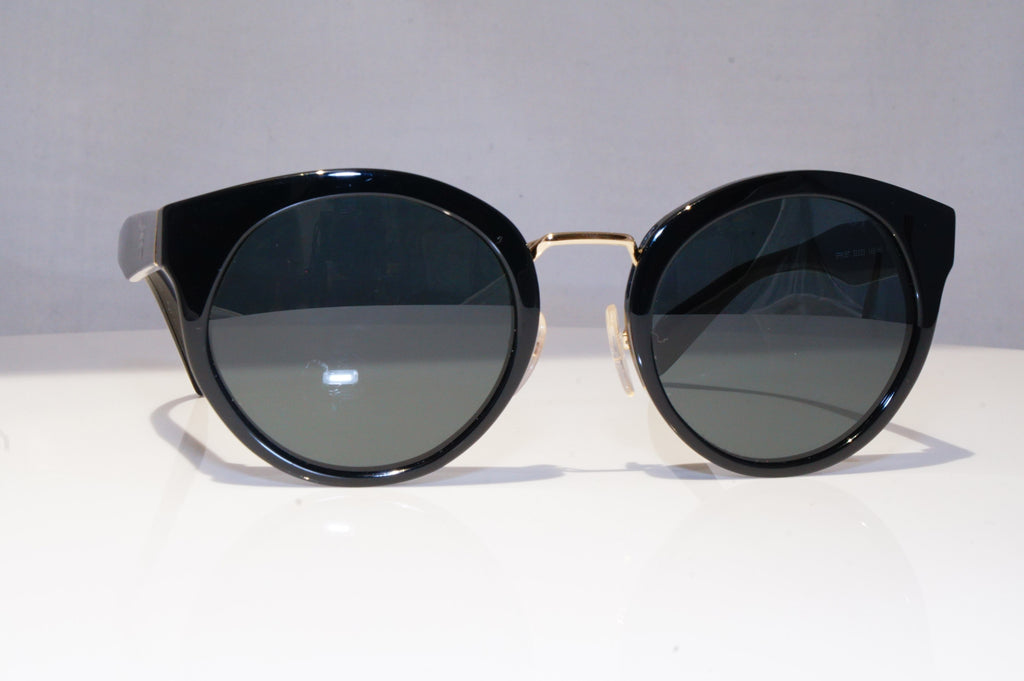 PRADA Womens Designer Sunglasses Black Round SPR 05T 1AB-1A1 18208