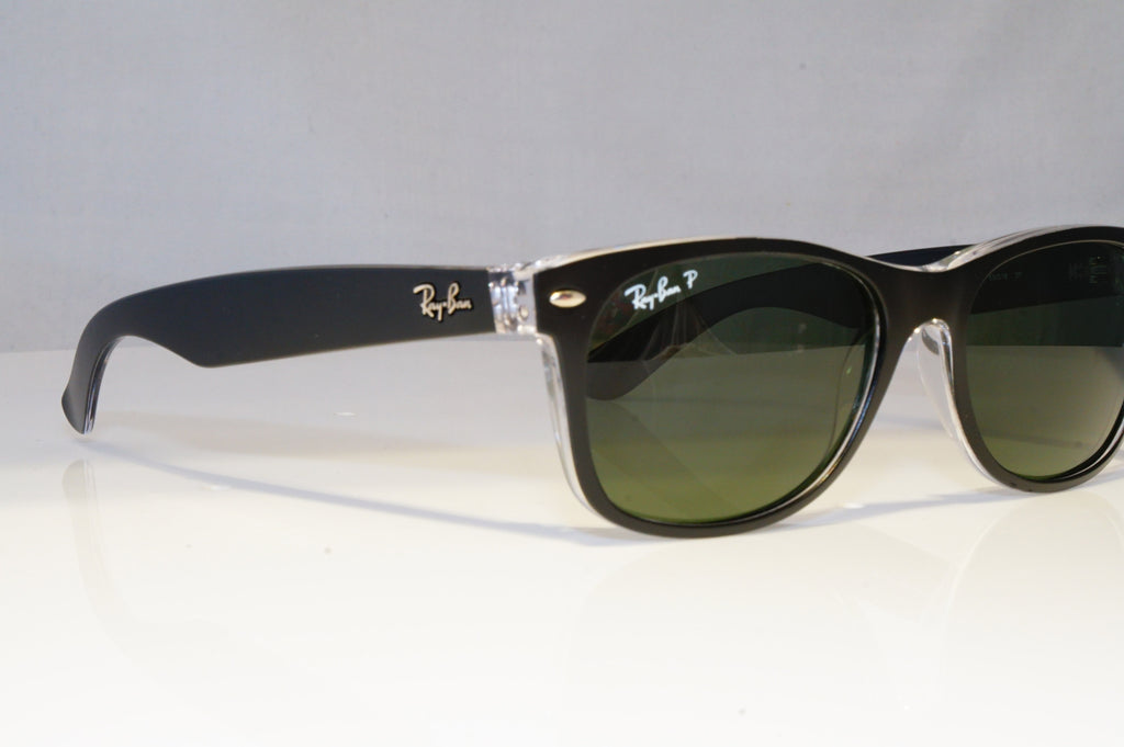RAY-BAN Mens Womens Polarized Sunglasses Black Wayfarer RB 2132 6052/58 21174