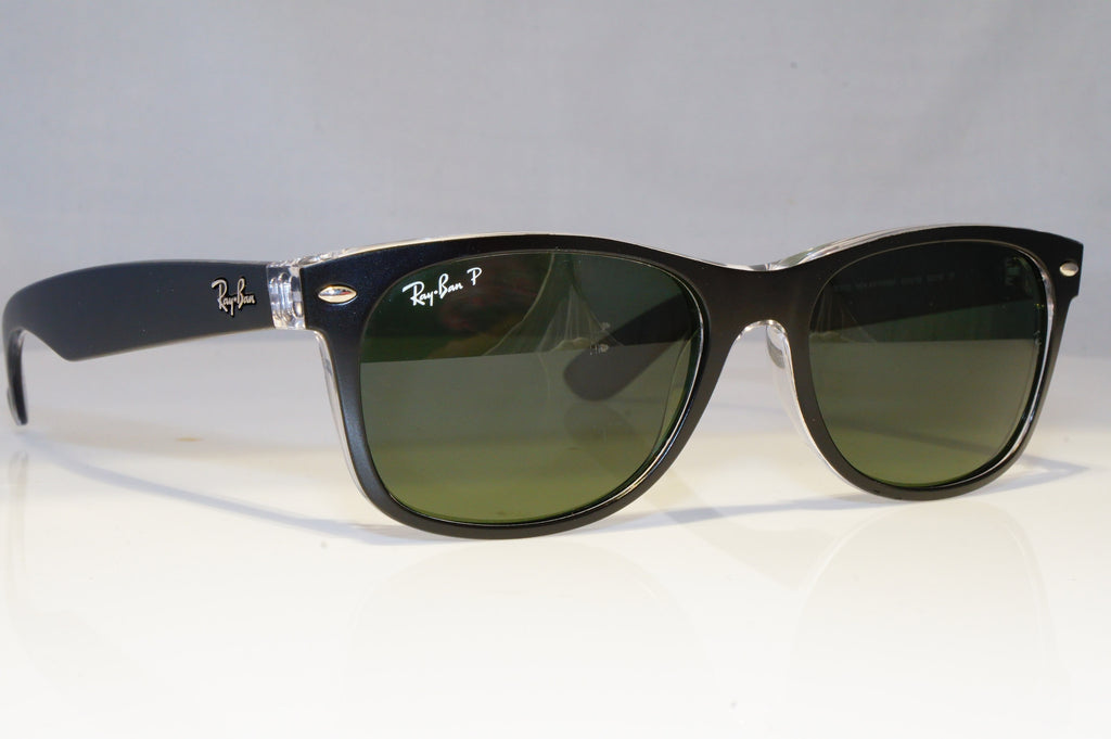 RAY-BAN Mens Womens Polarized Sunglasses Black Wayfarer RB 2132 6052/58 21174