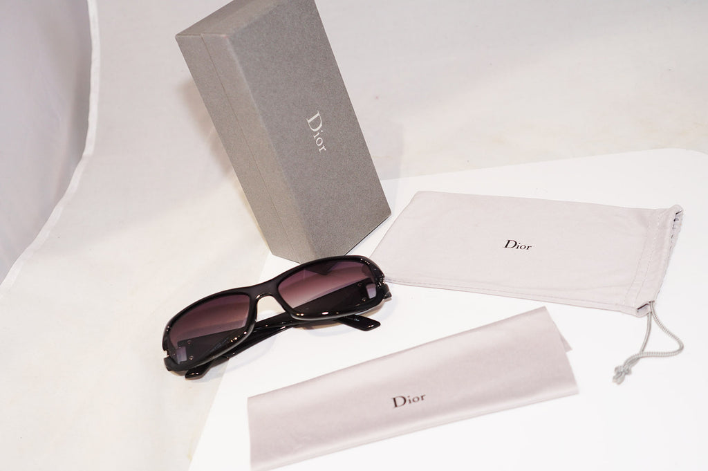 DIOR Boxed Womens Designer Sunglasses Black Rectangle PROMENADE 3 TITMO 16752