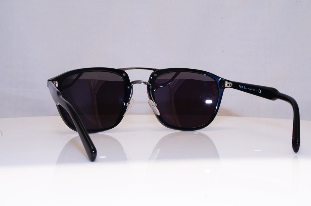 PRADA Mens Designer Sunglasses Black Square SPR 12T 1AB-1I0 18063