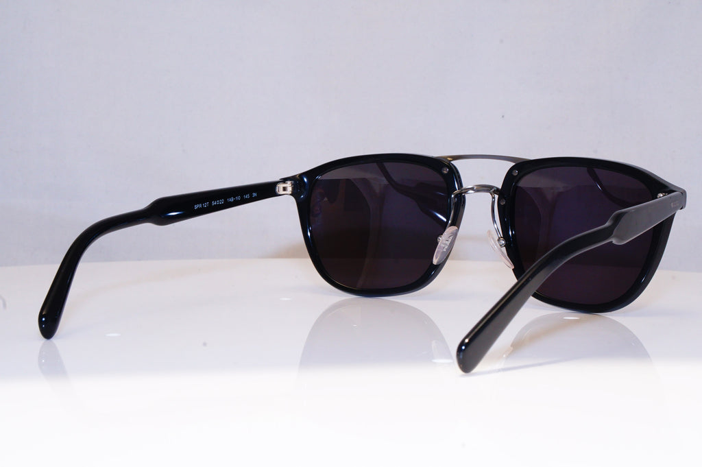 PRADA Mens Designer Sunglasses Black Square SPR 12T 1AB-1I0 18063