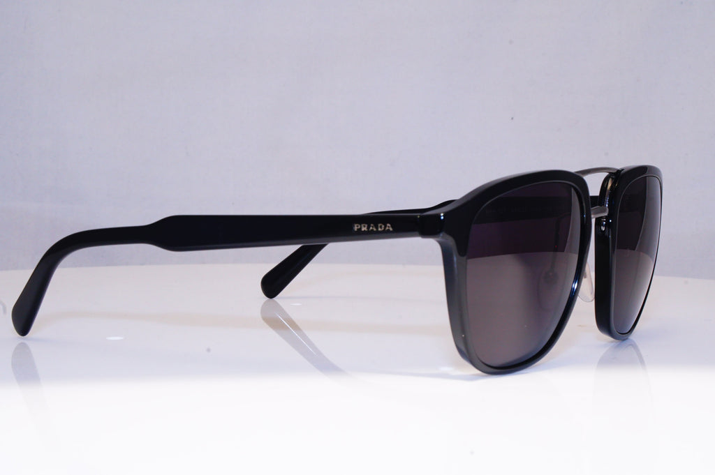 PRADA Mens Designer Sunglasses Black Square SPR 12T 1AB-1I0 18063