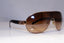 VERSACE Mens Designer Sunglasses Brown Shield 2062 1169/13 20086