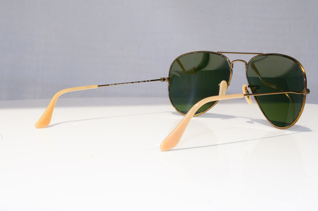 RAY-BAN Mens Mirror Designer Sunglasses Gold Aviator RB 3025 167/4K 18256