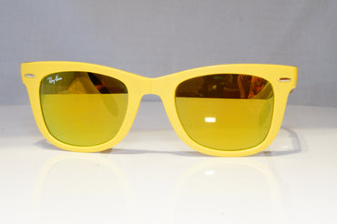 RAY-BAN Mens Womens Sunglasses Yellow Wayfarer FOLDING RB 4105 6051/93 21170