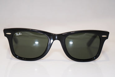 RAY-BAN Mens Unisex Designer Sunglasses Black Wayfarer RB 2140 901 16982