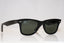 RAY-BAN Mens Unisex Designer Sunglasses Black Wayfarer RB 2140 901 16982